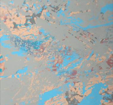 Metin için yeri olan boya lekeleriyle soyut arkaplan  