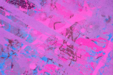 Metin için yeri olan boya lekeleriyle soyut arkaplan