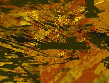 Arkaplanda soyut renkli lekeler