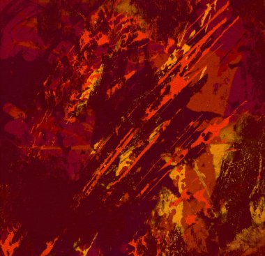 metin için alan ile arka planda soyut renkli lekeler