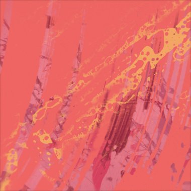 Metin için yeri olan boya lekeleriyle soyut arkaplan