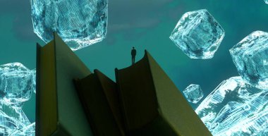 metin için alanı olan soyut kavramsal yaratıcı arkaplan 