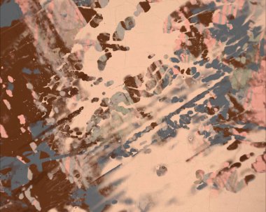 Arkaplanda soyut renkli lekeler