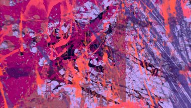 Metin için yeri olan boya lekeleriyle soyut arkaplan