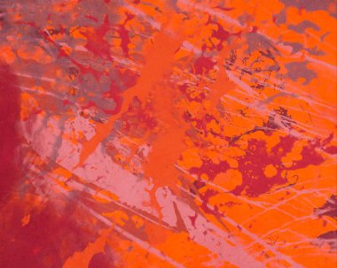 metin için alan ile arka planda soyut renkli lekeler