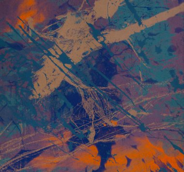 Boya lekeleriyle soyut arkaplan