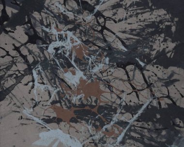 Boya lekeleriyle soyut arkaplan