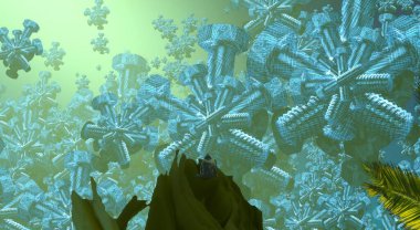 Soyut renkli arka plan, hayal gücü kavramı insan silueti.