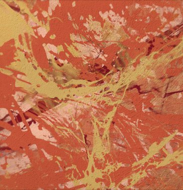 Metin için yeri olan boya lekeleriyle soyut arkaplan         