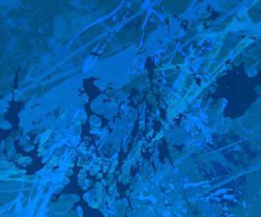 Metin için yeri olan boya lekeleriyle soyut arkaplan