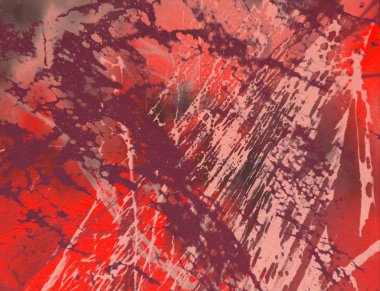 Arkaplanda soyut renkli lekeler