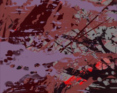 Metin için yeri olan boya lekeleriyle soyut arkaplan     