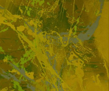 Metin için yeri olan boya lekeleriyle soyut arkaplan  