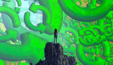 soyut arkaplan, kopyalama alanı