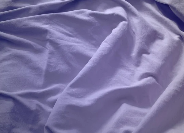Синя Тканина Текстури Фону — стокове фото