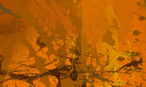 Metin için yeri olan boya lekeleriyle soyut arkaplan   