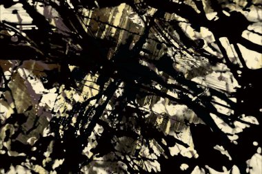 Arkaplanda soyut renkli lekeler