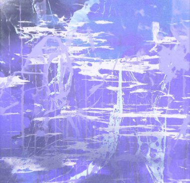 Arkaplanda soyut renkli lekeler