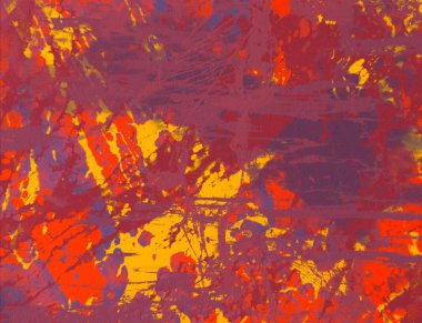 Arkaplanda soyut renkli lekeler