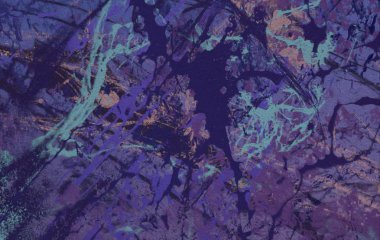 metin için alan ile arka planda soyut renkli lekeler