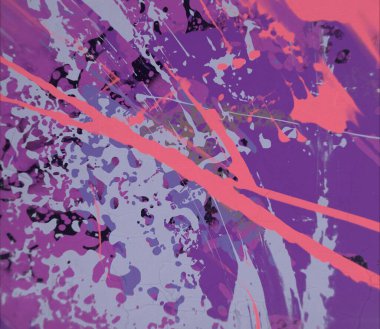 Metin için yeri olan boya lekeleriyle soyut arkaplan       