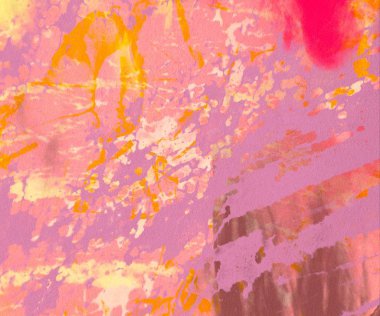 Metin için yeri olan boya lekeleriyle soyut arkaplan