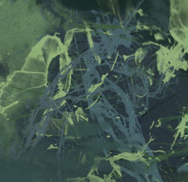 Metin için yeri olan boya lekeleriyle soyut arkaplan