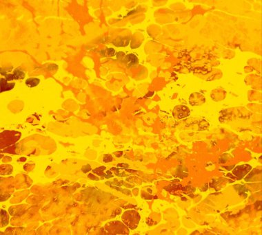 Metin için yeri olan boya lekeleriyle soyut arkaplan