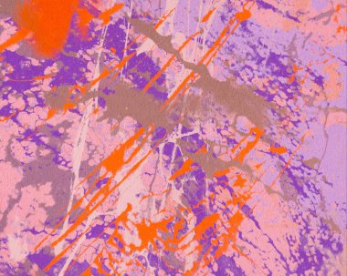 Metin için yeri olan boya lekeleriyle soyut arkaplan