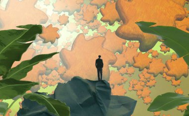 soyut renkli arkaplan, alanı kopyala