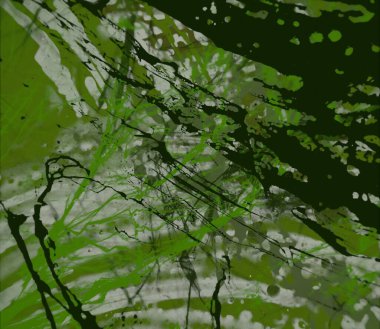 Metin için yeri olan boya lekeleriyle soyut arkaplan       