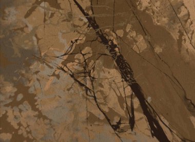 Metin için yeri olan boya lekeleriyle soyut arkaplan 