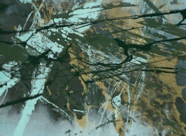 boya lekeleri ile grunge arka plan 