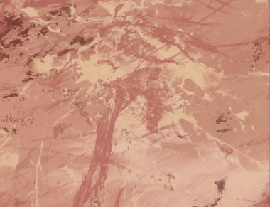 Arkaplanda soyut renkli lekeler