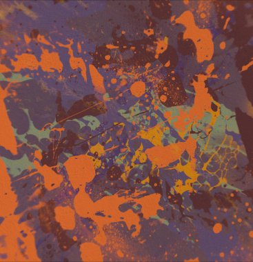 Metin için yeri olan boya lekeleriyle soyut arkaplan  