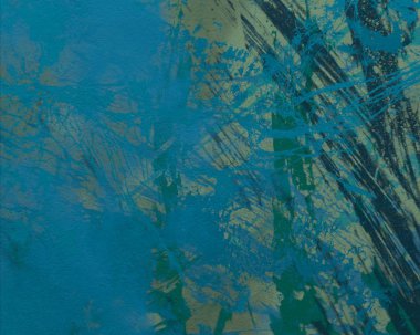 Metin için yeri olan boya lekeleriyle soyut arkaplan   