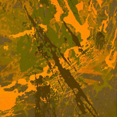 Metin için yeri olan boya lekeleriyle soyut arkaplan  