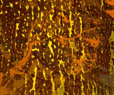 Metin için yeri olan boya lekeleriyle soyut arkaplan      