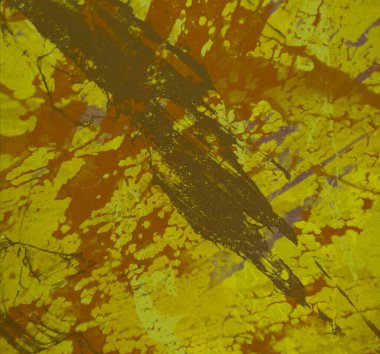 metin için alan ile arka planda soyut renkli lekeler