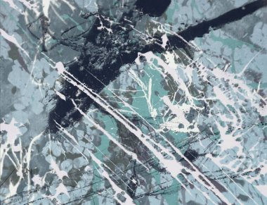 metin için alan ile arka planda soyut renkli lekeler 