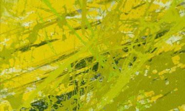 Metin için yeri olan boya lekeleriyle soyut arkaplan