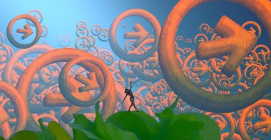 soyut renkli arkaplan, alanı kopyala