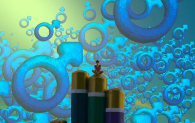 metin için alanı olan soyut kavramsal yaratıcı arkaplan 