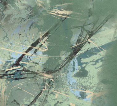 Arkaplanda soyut renkli lekeler