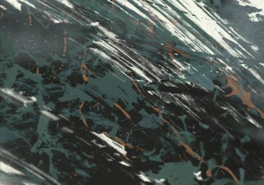 Metin için yeri olan boya lekeleriyle soyut arkaplan