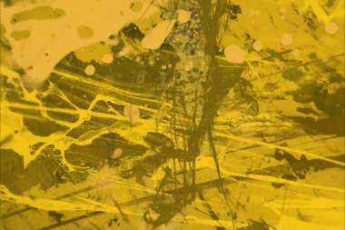 metin için alan ile arka planda soyut renkli lekeler