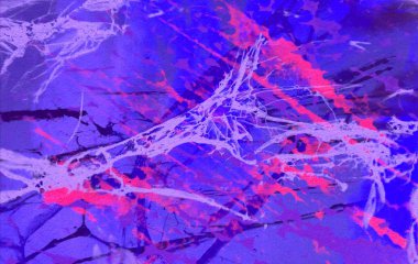 Boya lekeleriyle soyut arkaplan