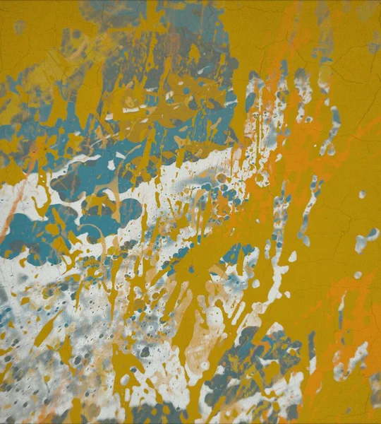 絵具の汚れのある抽象的な背景 — ストック写真