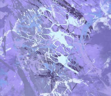 Arkaplanda soyut renkli lekeler