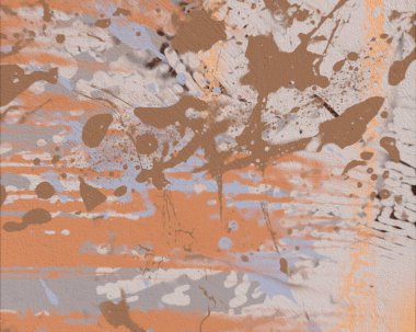 Metin için yeri olan boya lekeleriyle soyut arkaplan   